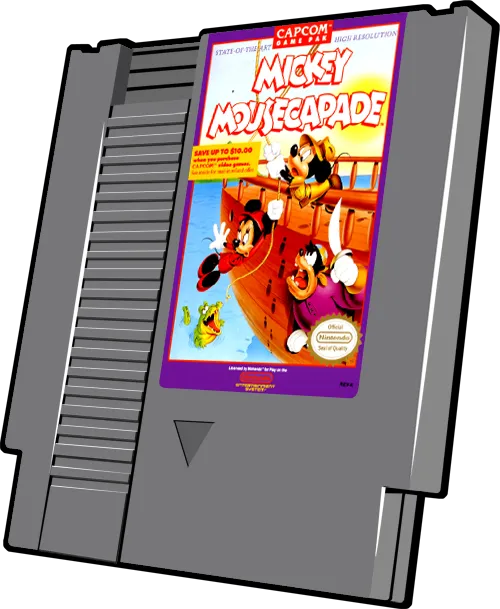 Mickey Mousecapade cart