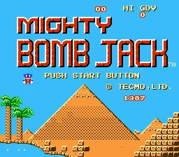 Mighty Bomb Jack screenshot