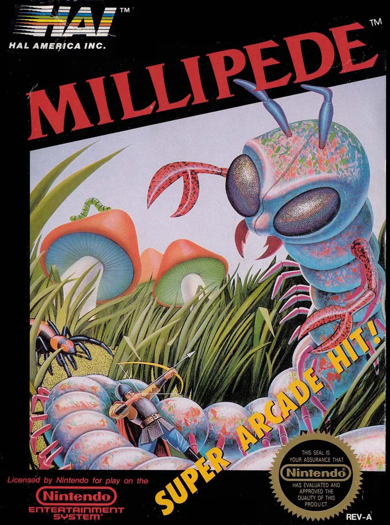 Millipede box art