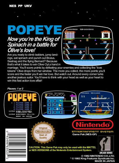 Popeye box back