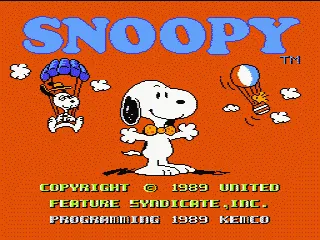 Snoopy's Silly Sports Spectacular! screenshot