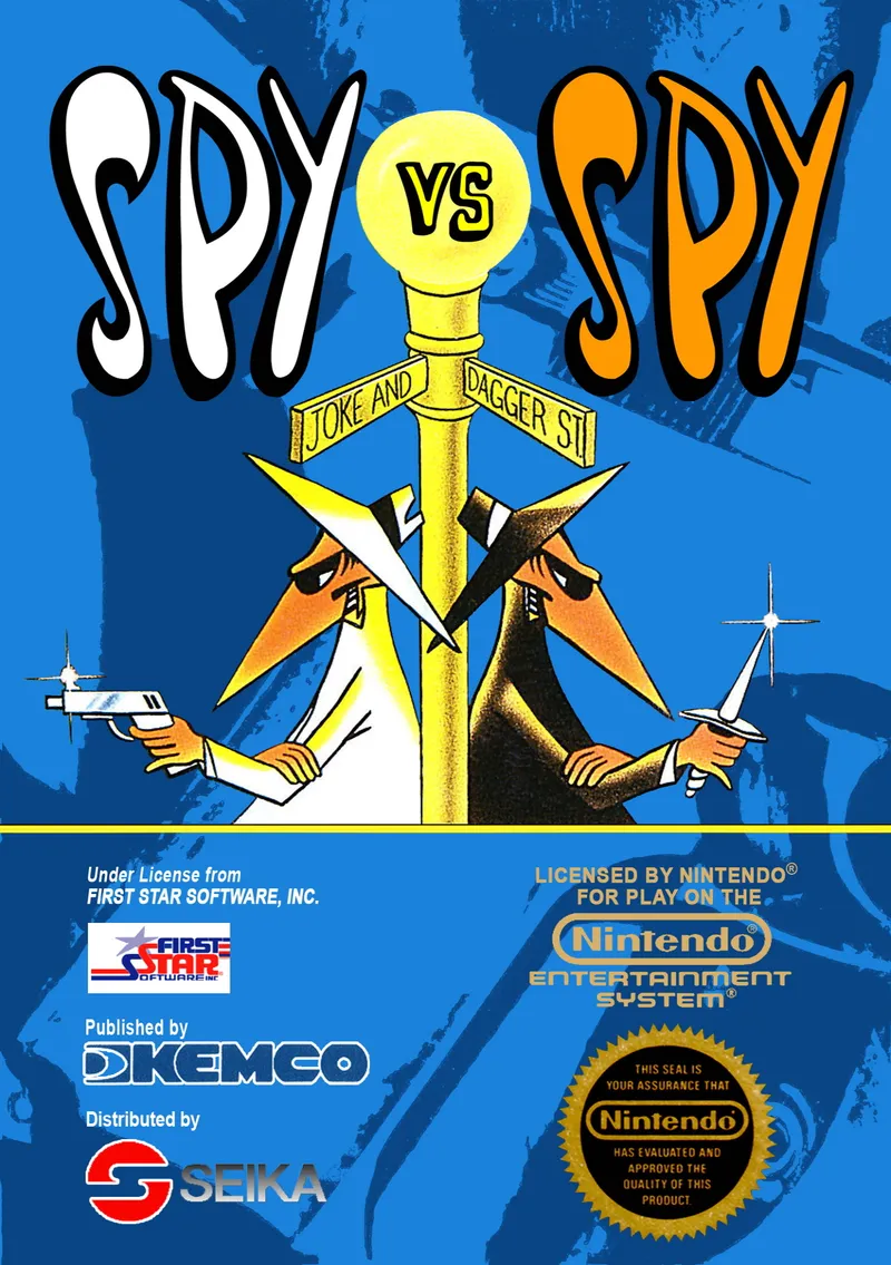 Spy vs Spy box art