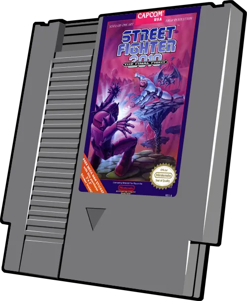 Street Fighter 2010: The Final Fight cart