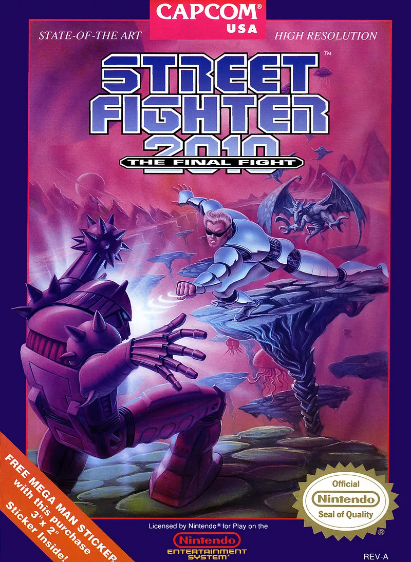 Street Fighter 2010: The Final Fight box art