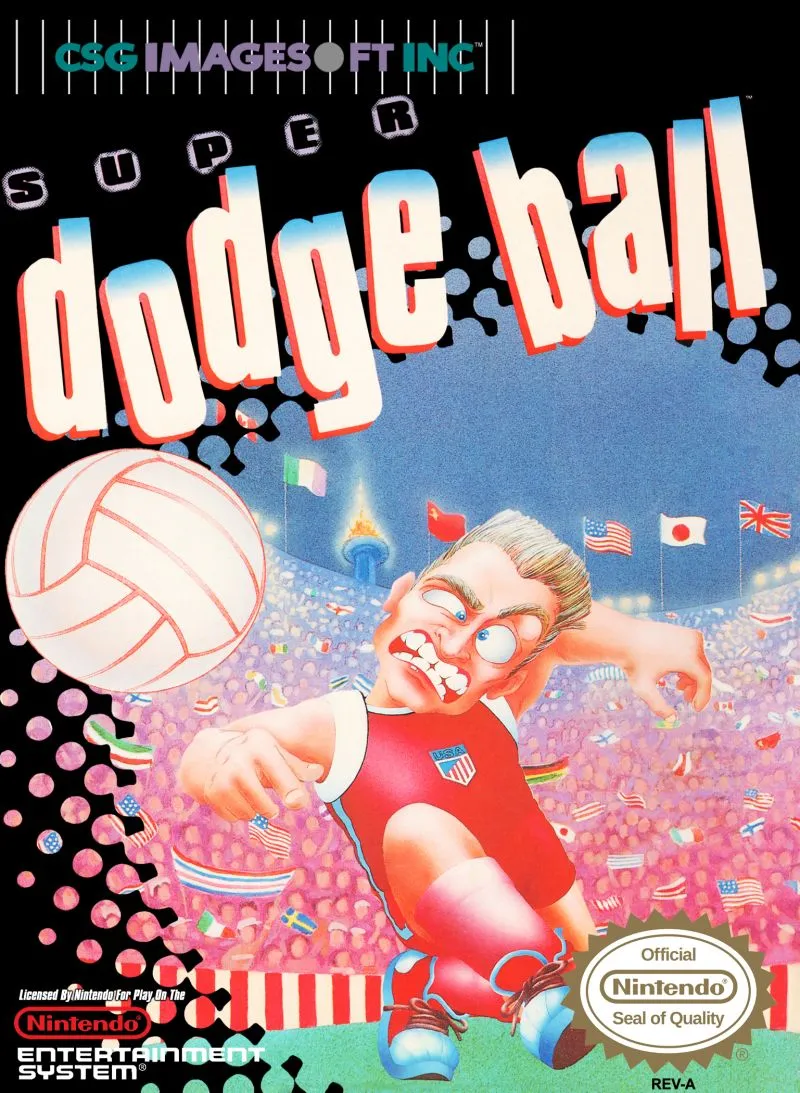 Super Dodge Ball box art