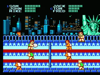 Backdrop artwork for Super Dodge Ball