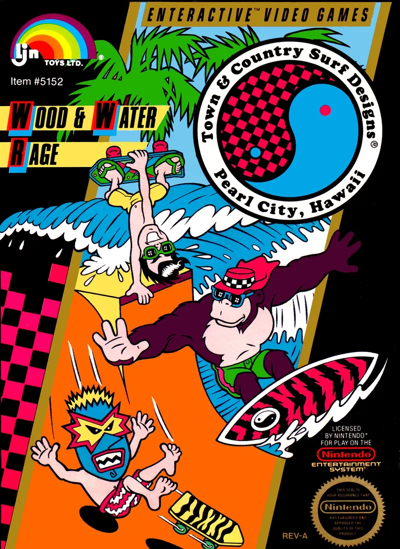 Town & Country Surf Designs: Wood & Water Rage box art