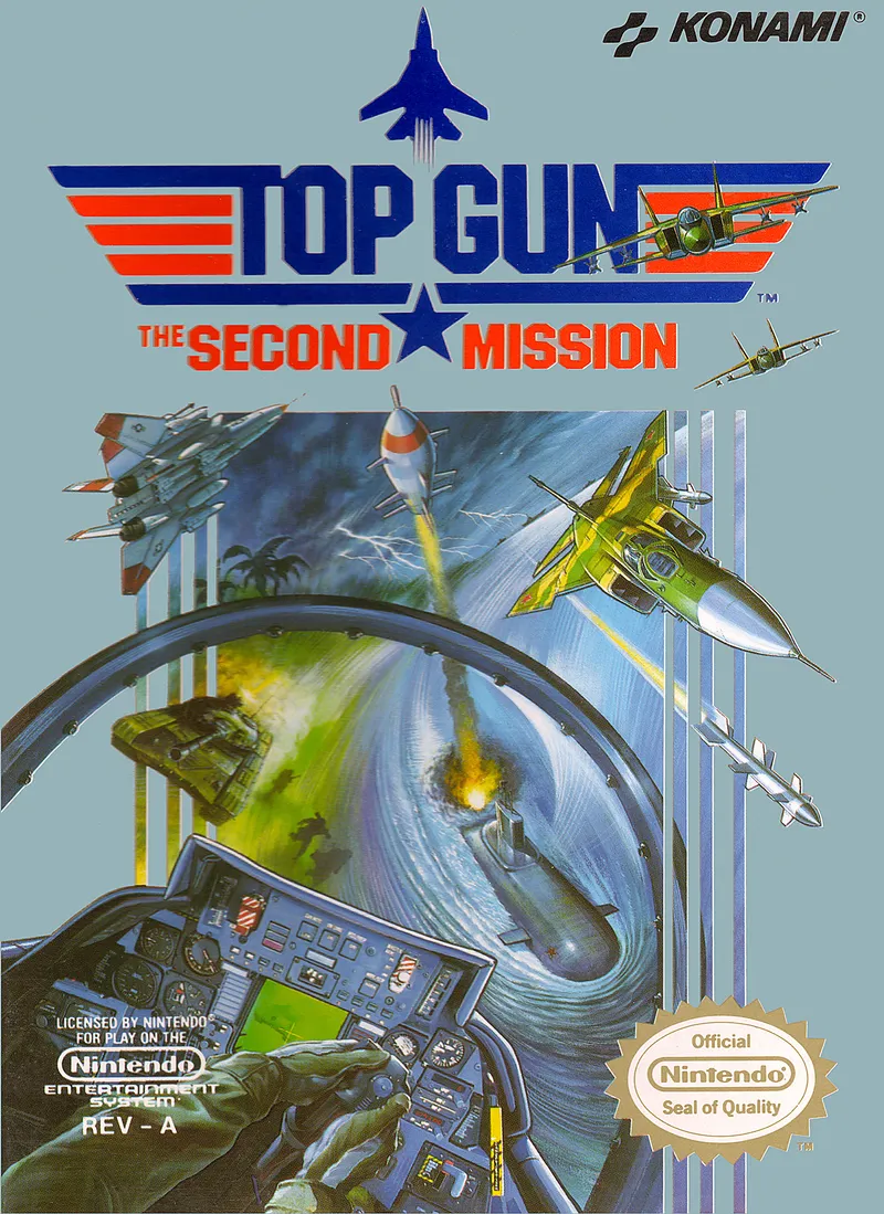 Top Gun: The Second Mission box art