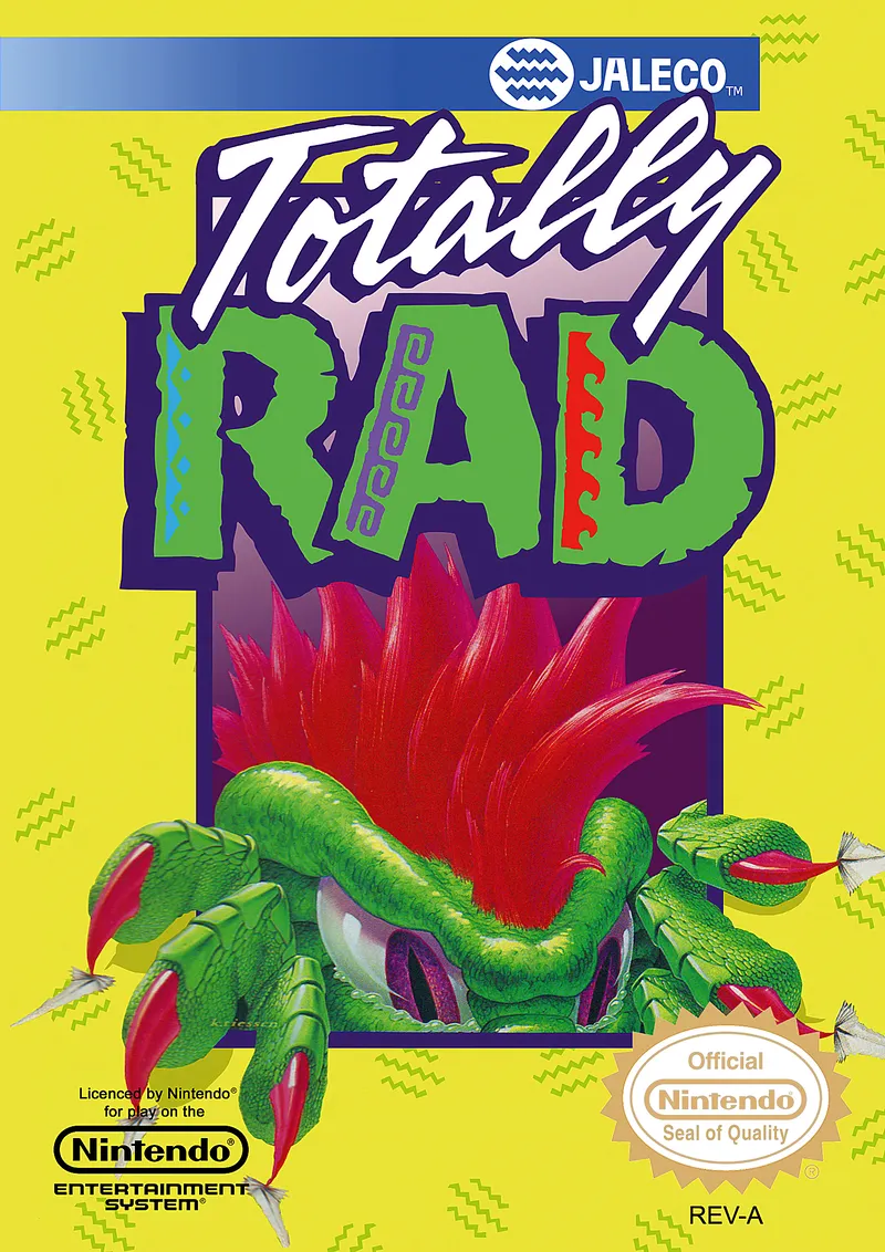 Totally Rad box art