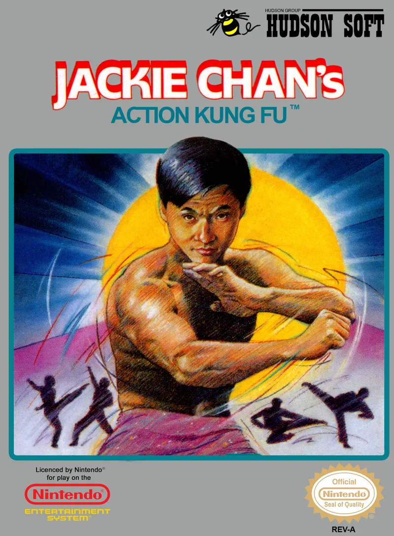 Jackie Chan's Action Kung Fu box art