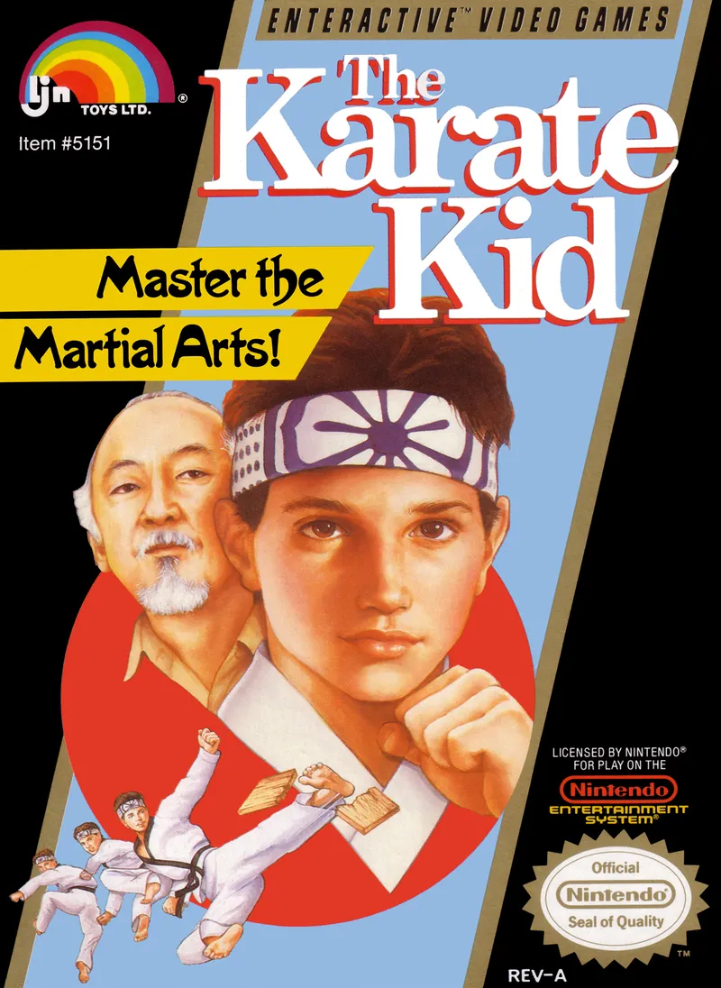 The Karate Kid box art