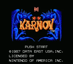 Karnov screenshot