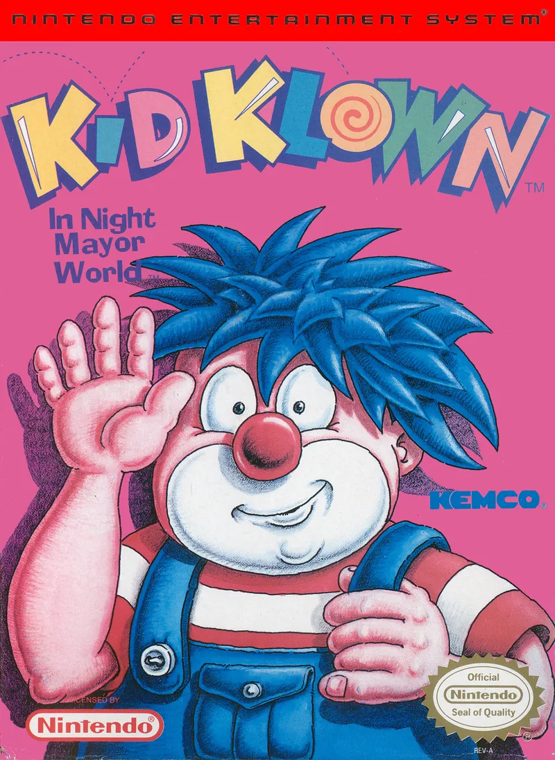 Kid Klown in Night Mayor World box art