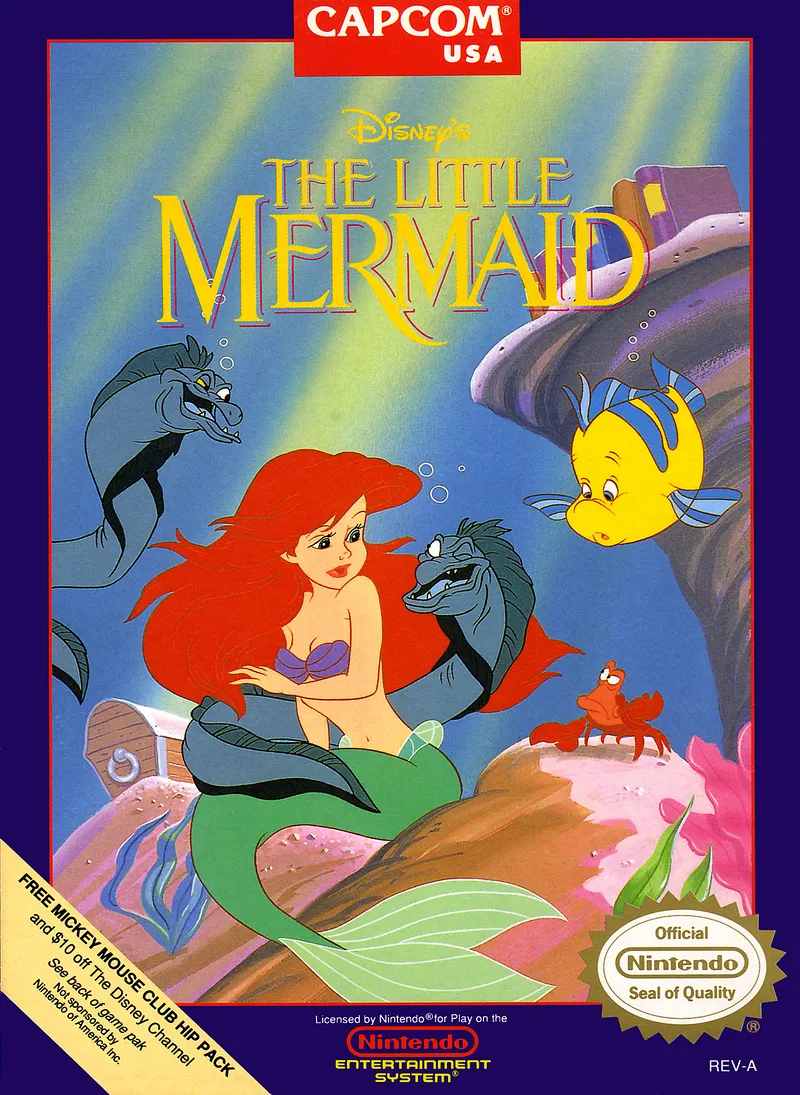 The Little Mermaid box art