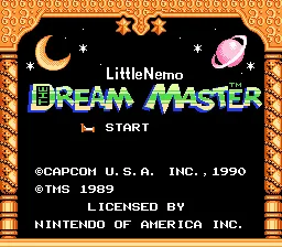 Little Nemo: The Dream Master screenshot