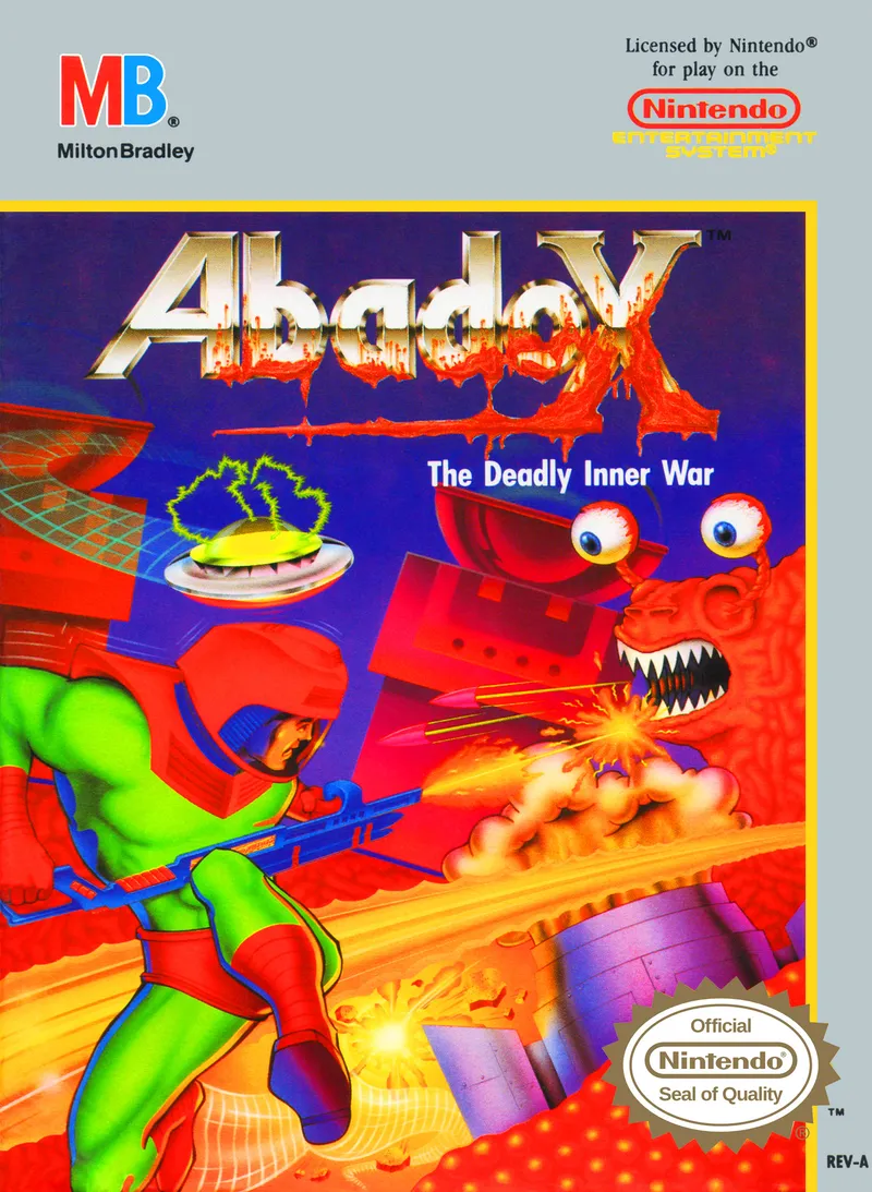 Abadox: The Deadly Inner War box art