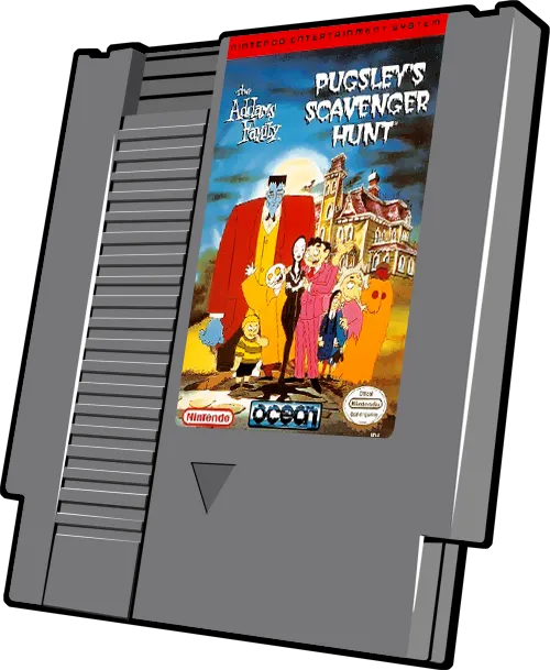 The Addams Family: Pugsley's Scavenger Hunt cart
