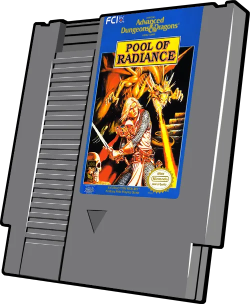 Advanced Dungeons & Dragons: Pool of Radiance cart