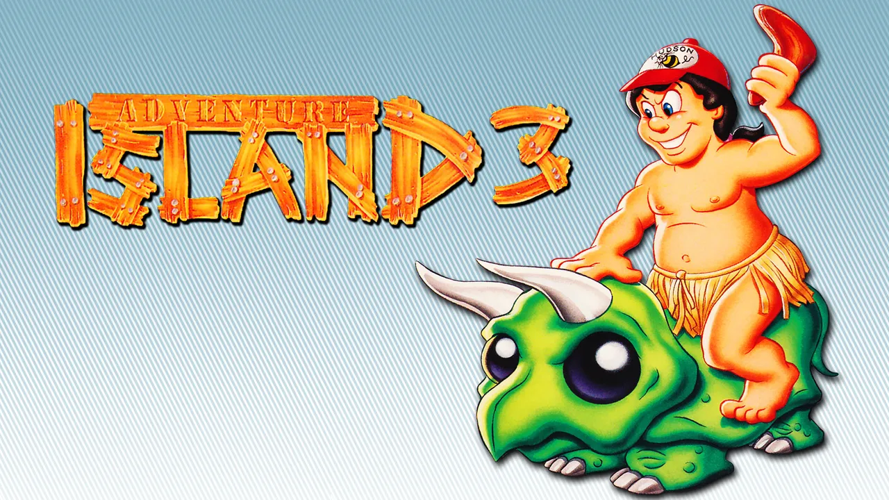 Backdrop artwork for Adventure Island 3