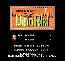 Adventures of Dino Riki screenshot