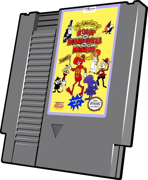 The Adventures of Rocky and Bullwinkle and Friends cart