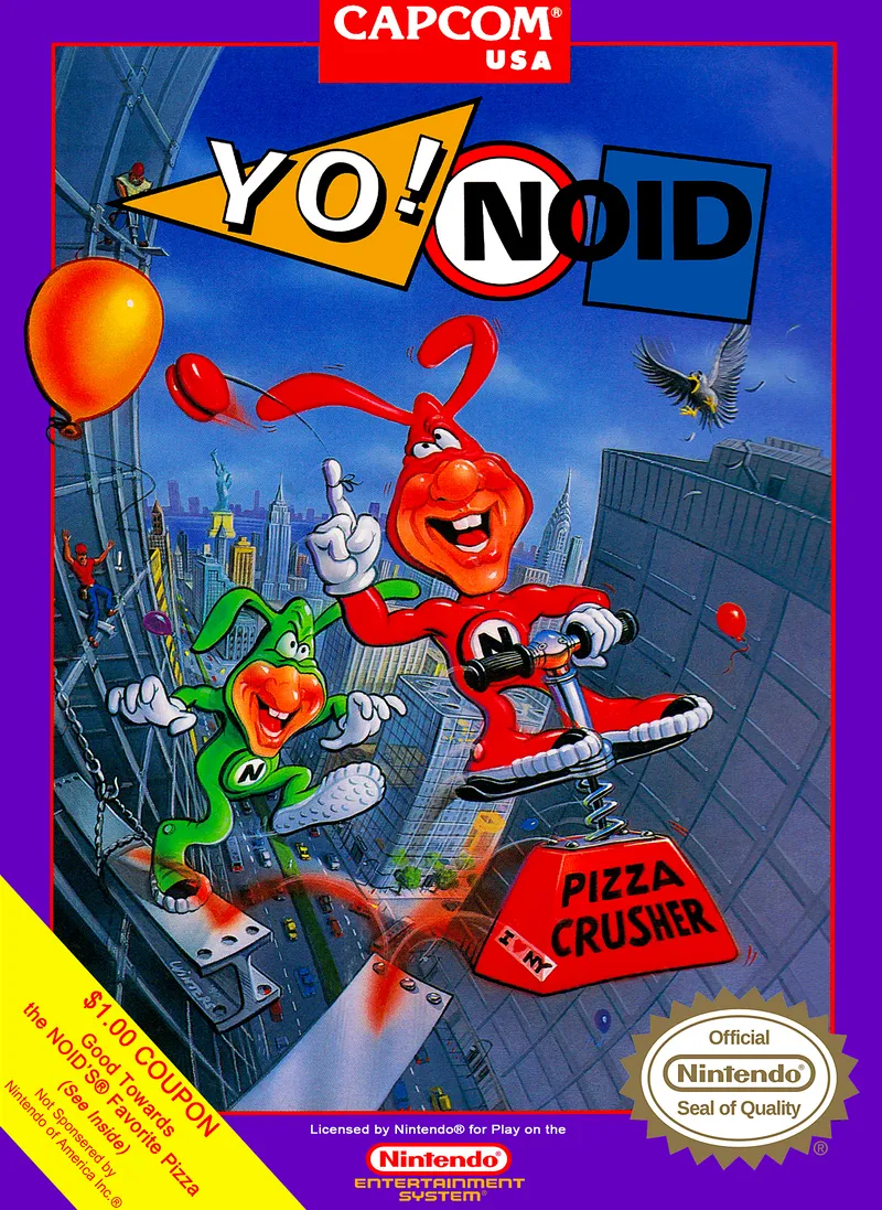 Yo! Noid box art