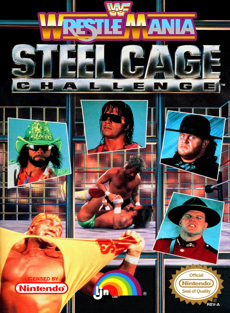 WWF WrestleMania: Steel Cage Challenge box art