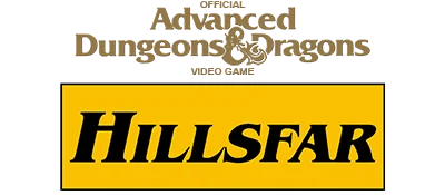 Advanced Dungeons & Dragons: Hillsfar logo