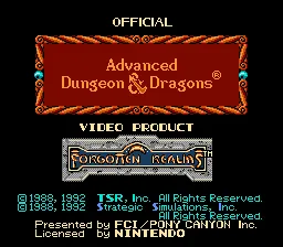 Advanced Dungeons & Dragons: Hillsfar screenshot