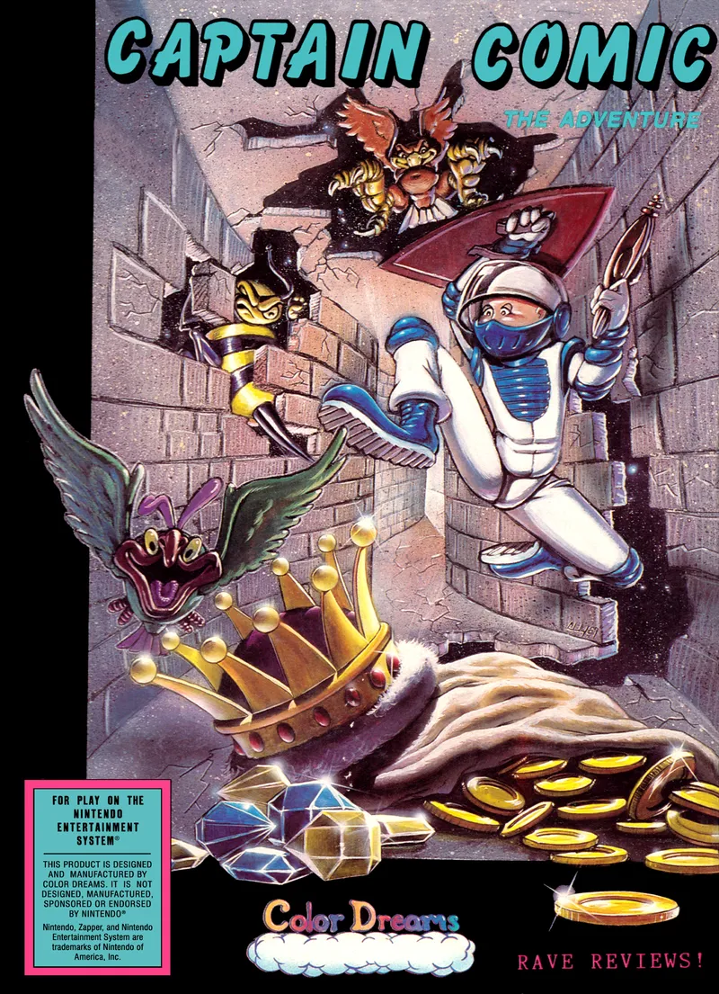 Captain Comic: The Adventure box art