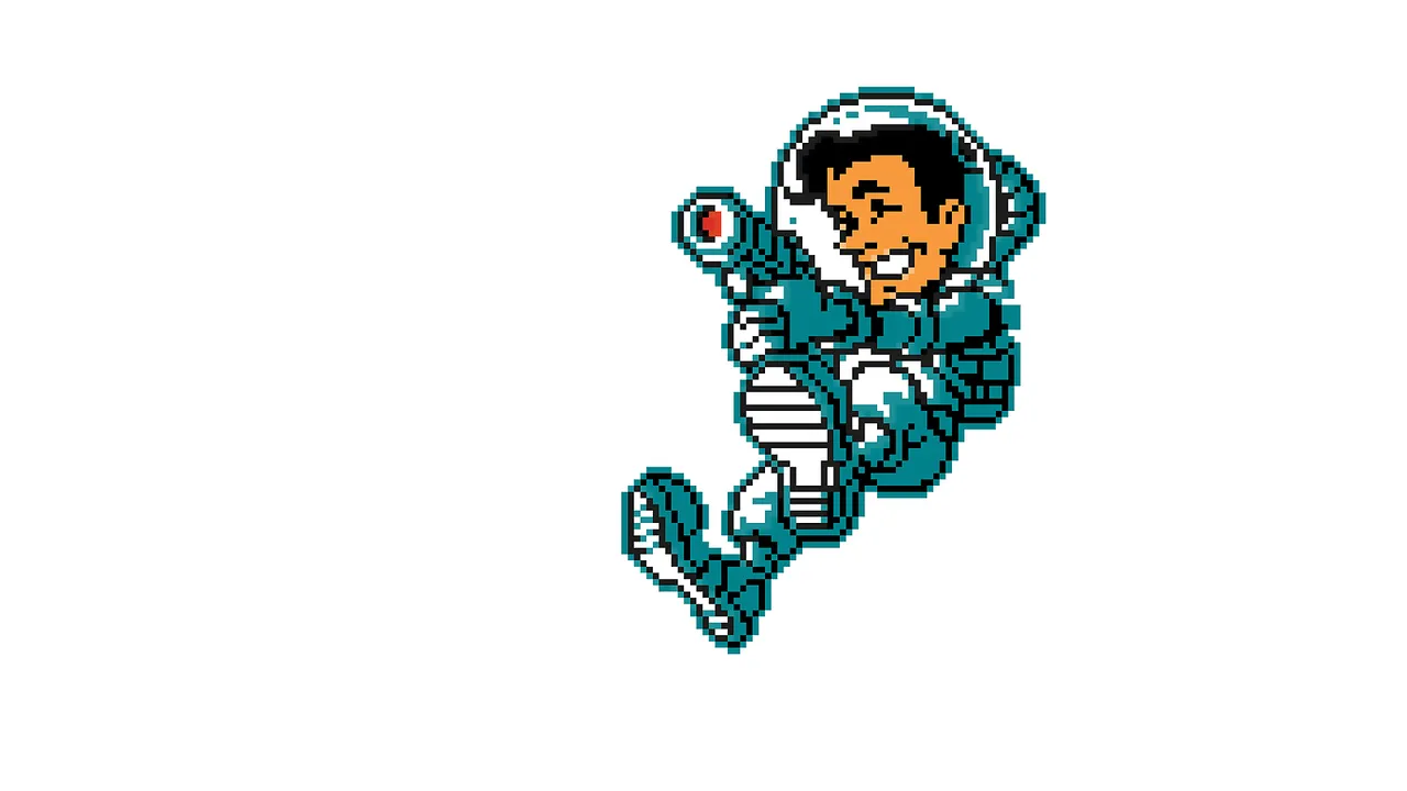 Backdrop artwork for The Adventures of Rad Gravity