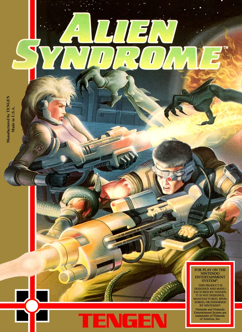 Alien Syndrome box art