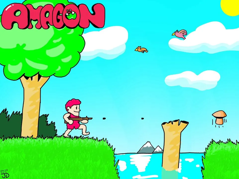 Backdrop artwork for Amagon