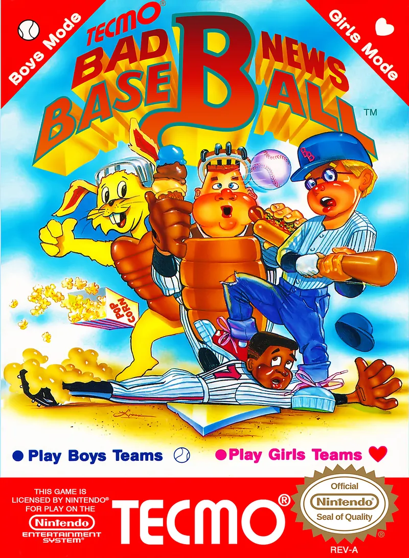Bad News Baseball box art
