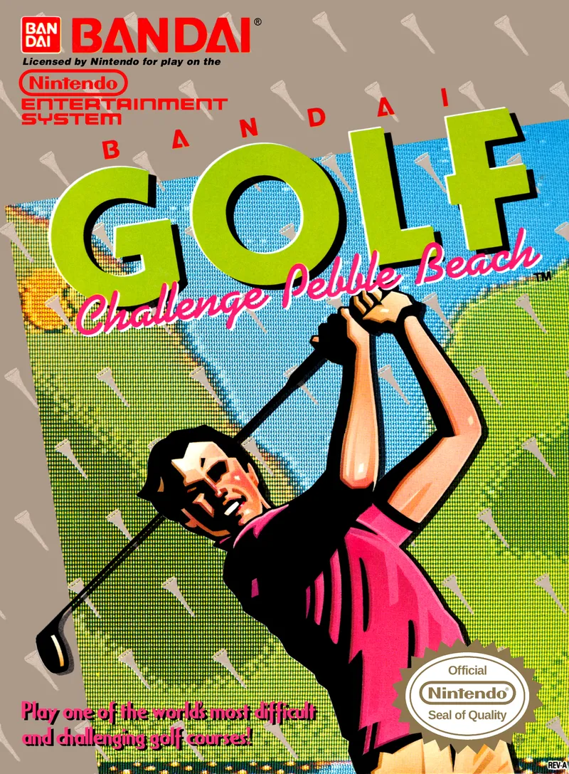 Bandai Golf: Challenge Pebble Beach box art