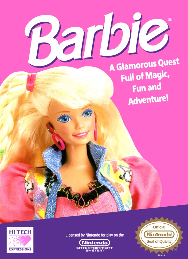 Barbie box art