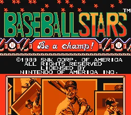Baseball Stars screenshot