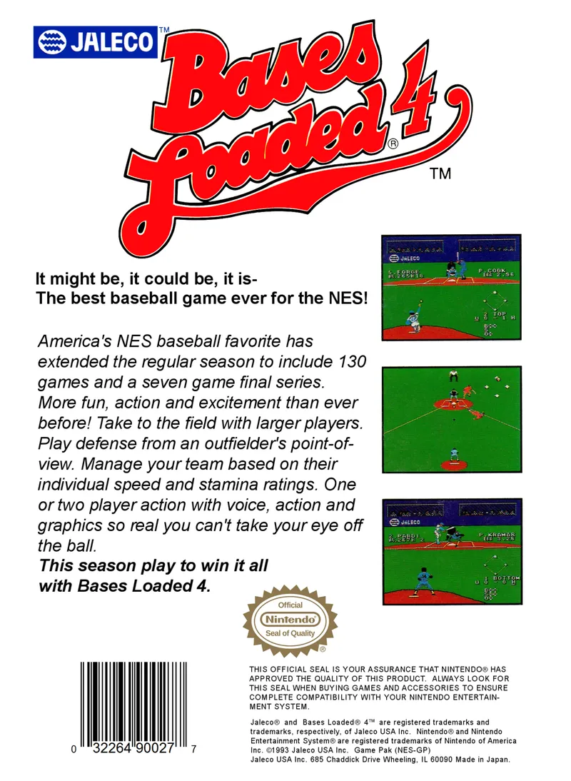 Bases Loaded 4 box back