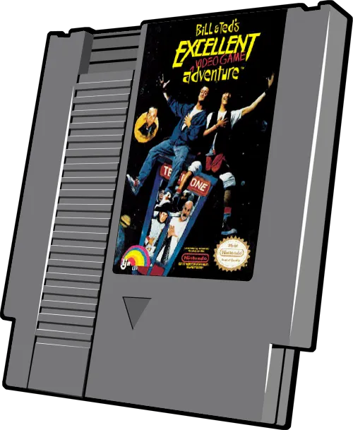 Bill & Ted's Excellent Video Game Adventure cart