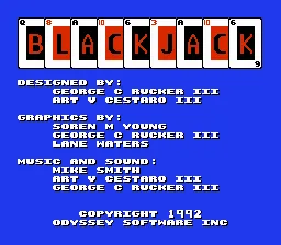 Blackjack screenshot