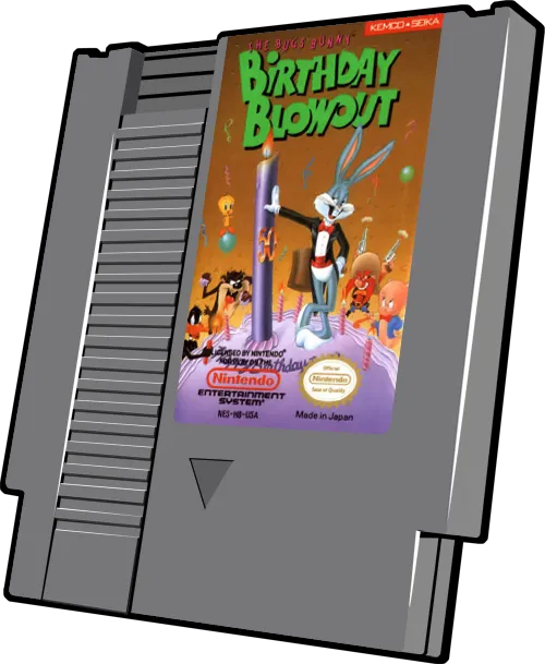 The Bugs Bunny Birthday Blowout cart