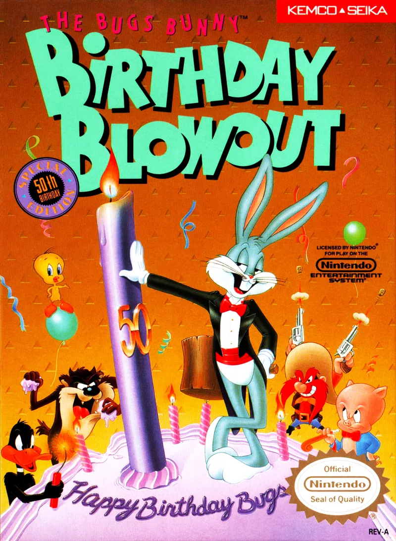 The Bugs Bunny Birthday Blowout box art