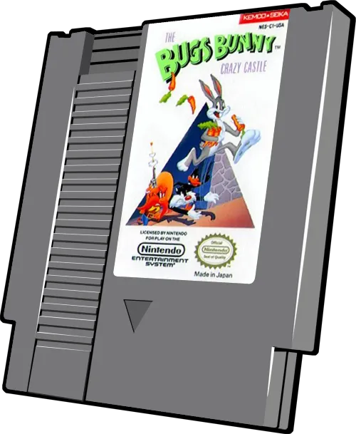 The Bugs Bunny Crazy Castle cart