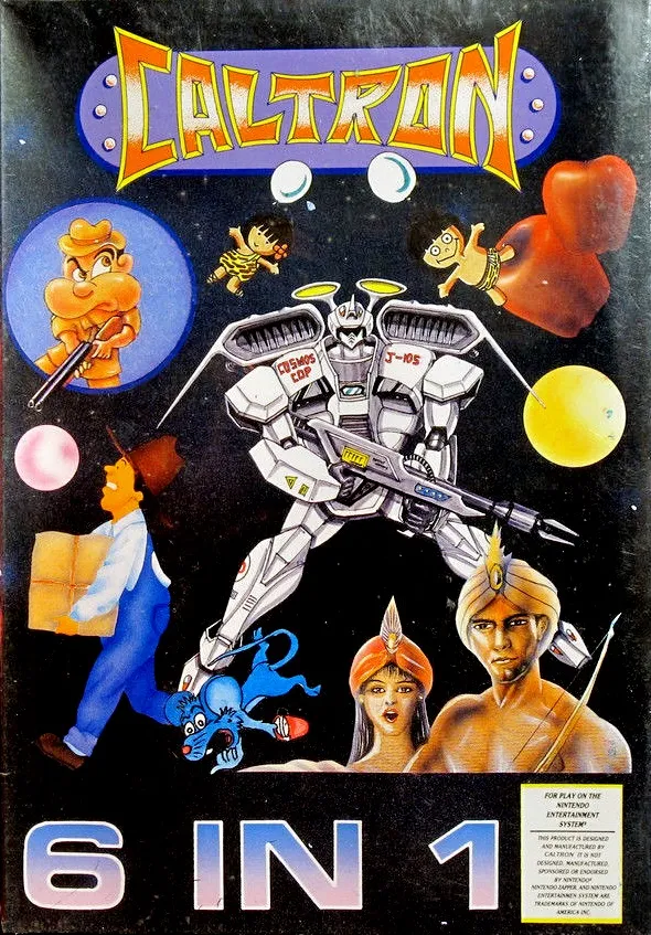Caltron 6 in 1 box art