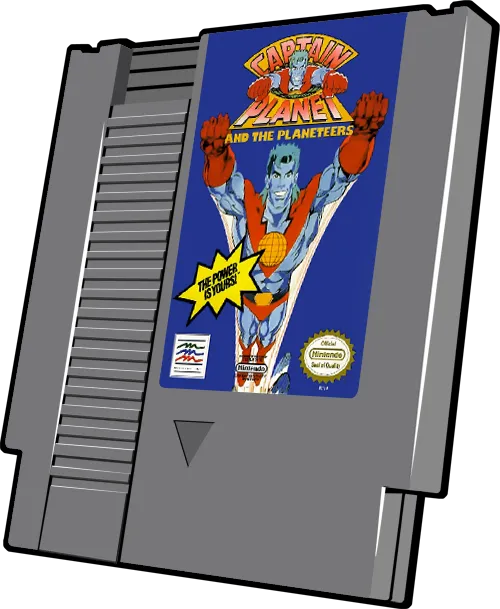 Captain Planet and the Planeteers cart