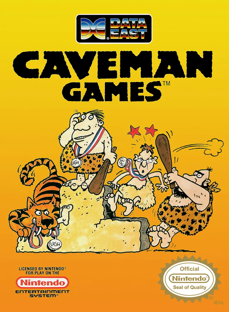 Caveman Games box art