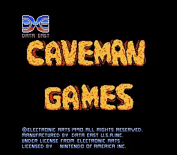 Caveman Games screenshot
