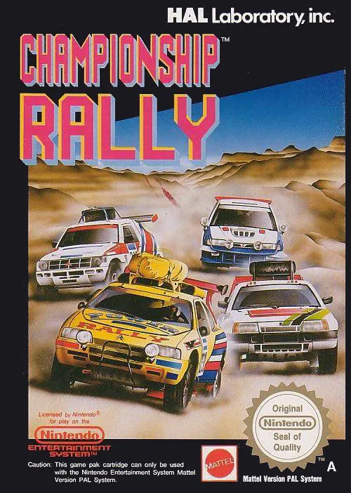Championship Rally box art