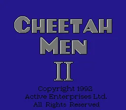 Cheetahmen II screenshot