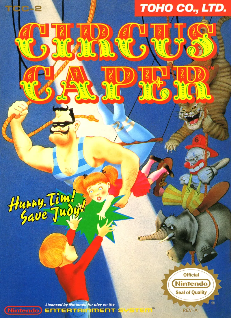 Circus Caper box art